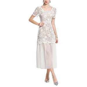 Elaine Womens  Midi Dress